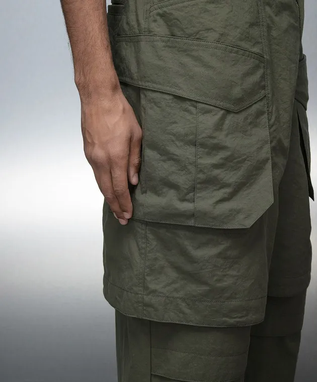 Juun.j Green cargo pants transformers