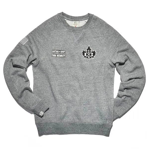 K1X Sudadera NOH Chapter (gris/negro)
