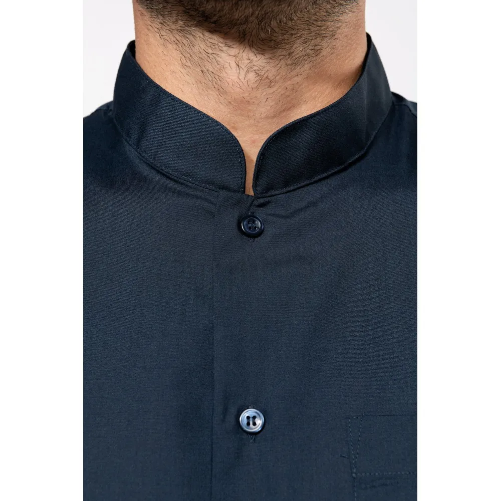 K515CAMISA CUELLO MAO MANGA LARGA HOMBRE