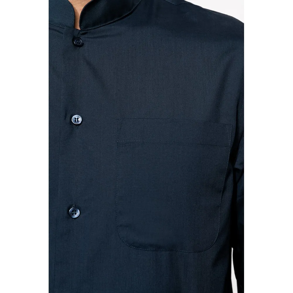 K515CAMISA CUELLO MAO MANGA LARGA HOMBRE