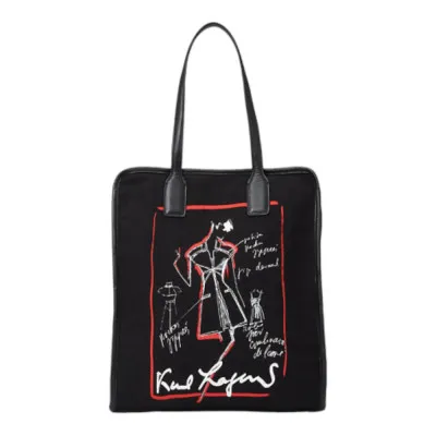 KARL LAGERFELDBolsa tela estampado Karl Lagerfeld 235W3989