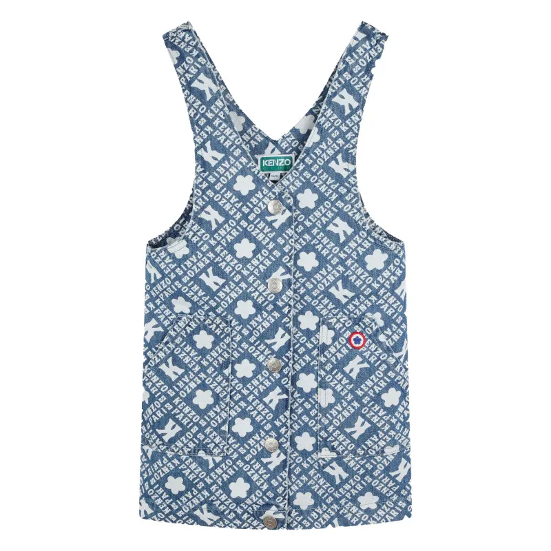 KENZO KIDS Pichi vaquero estampado