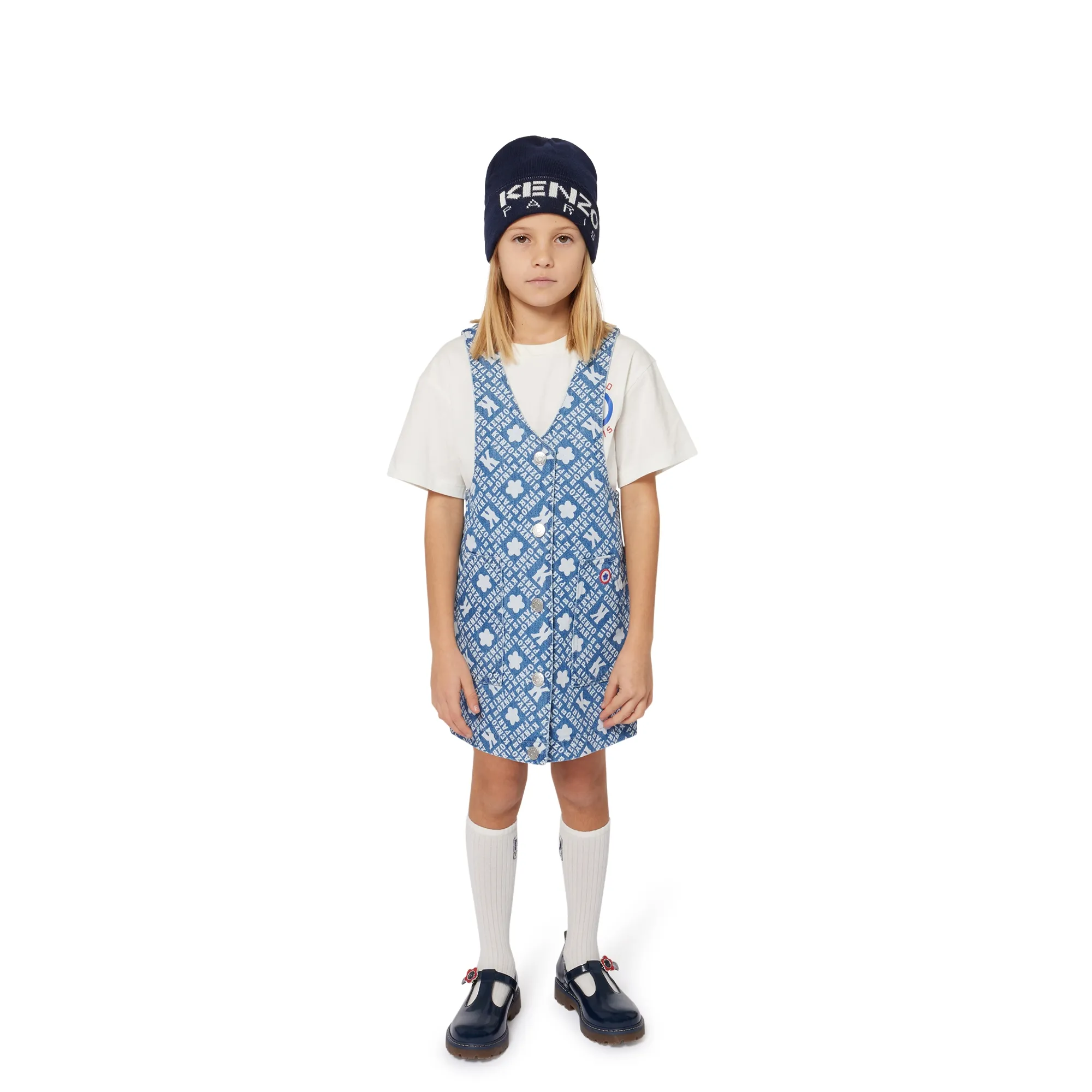 KENZO KIDS Pichi vaquero estampado