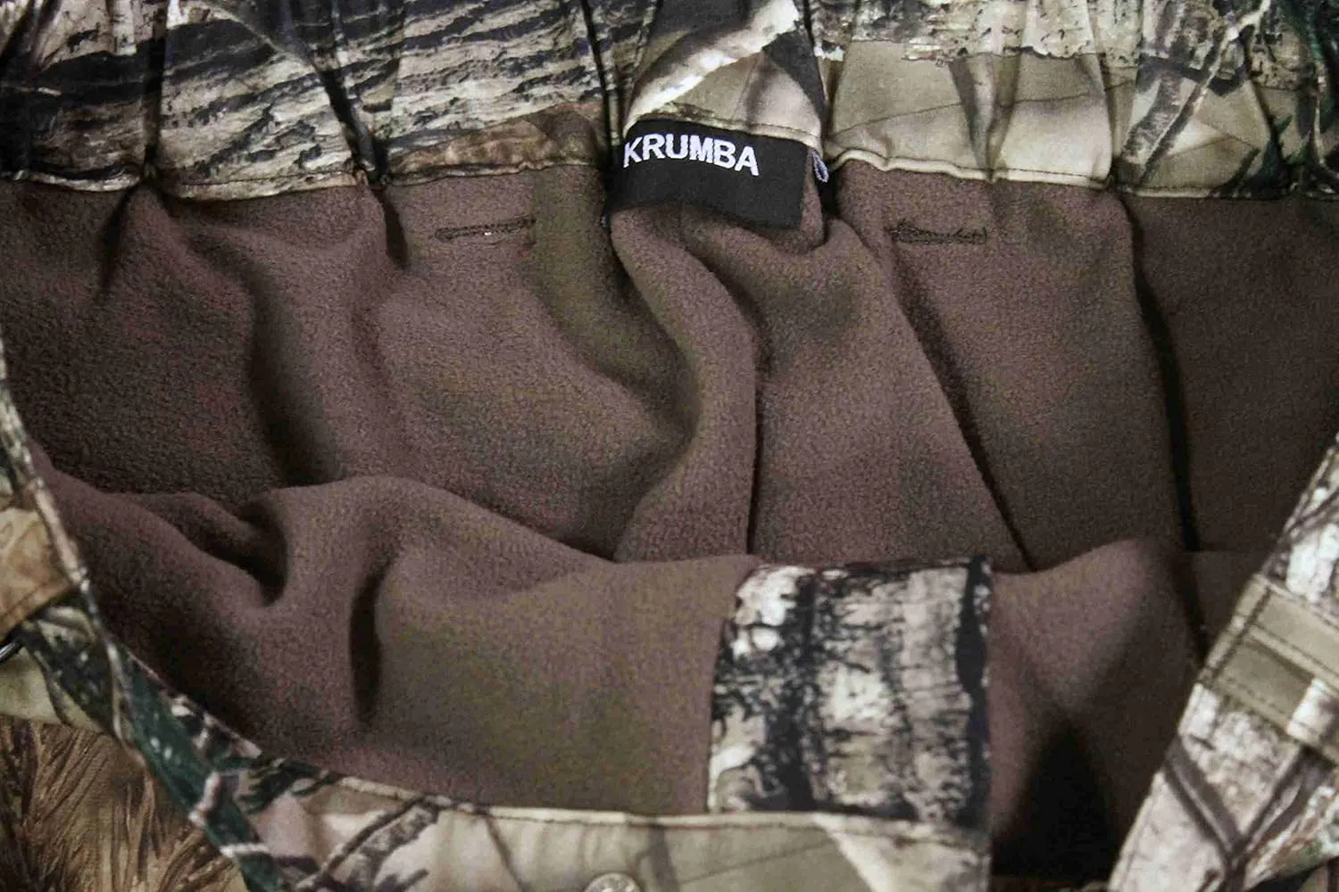 Krumba Hombres Camuflaje Caza Impermeable Pantalon