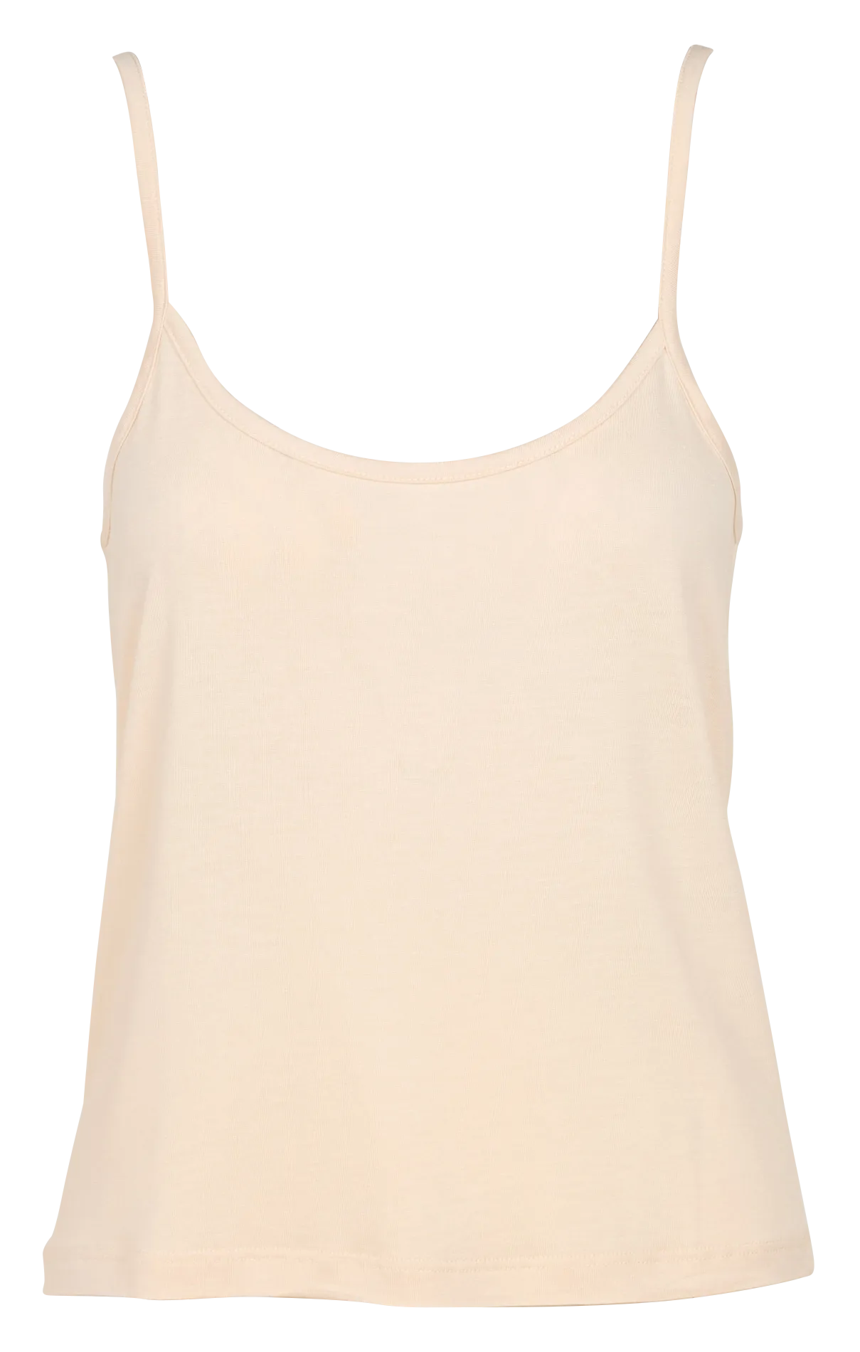 LA FEE MARABOUTEE Camiseta de tirantes finos en beige