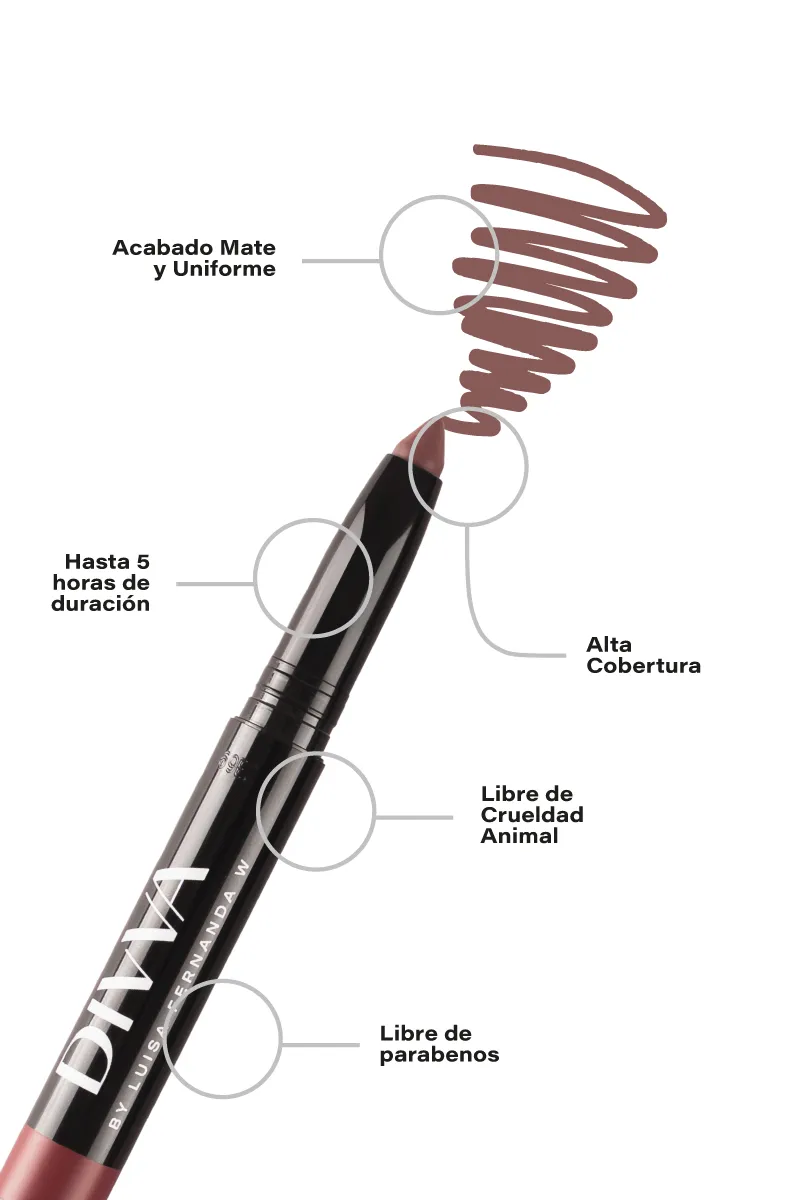 Labial en barra Maravillosa W.