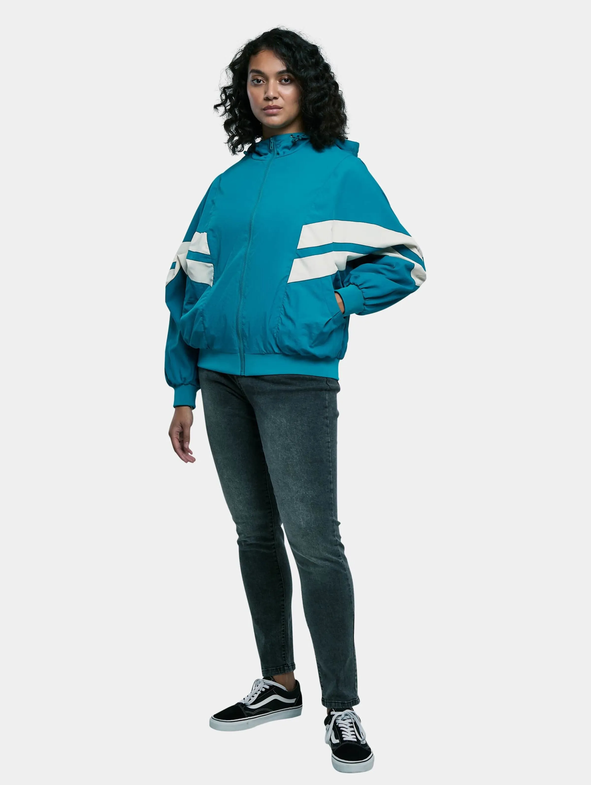 Ladies Crinkle Batwing