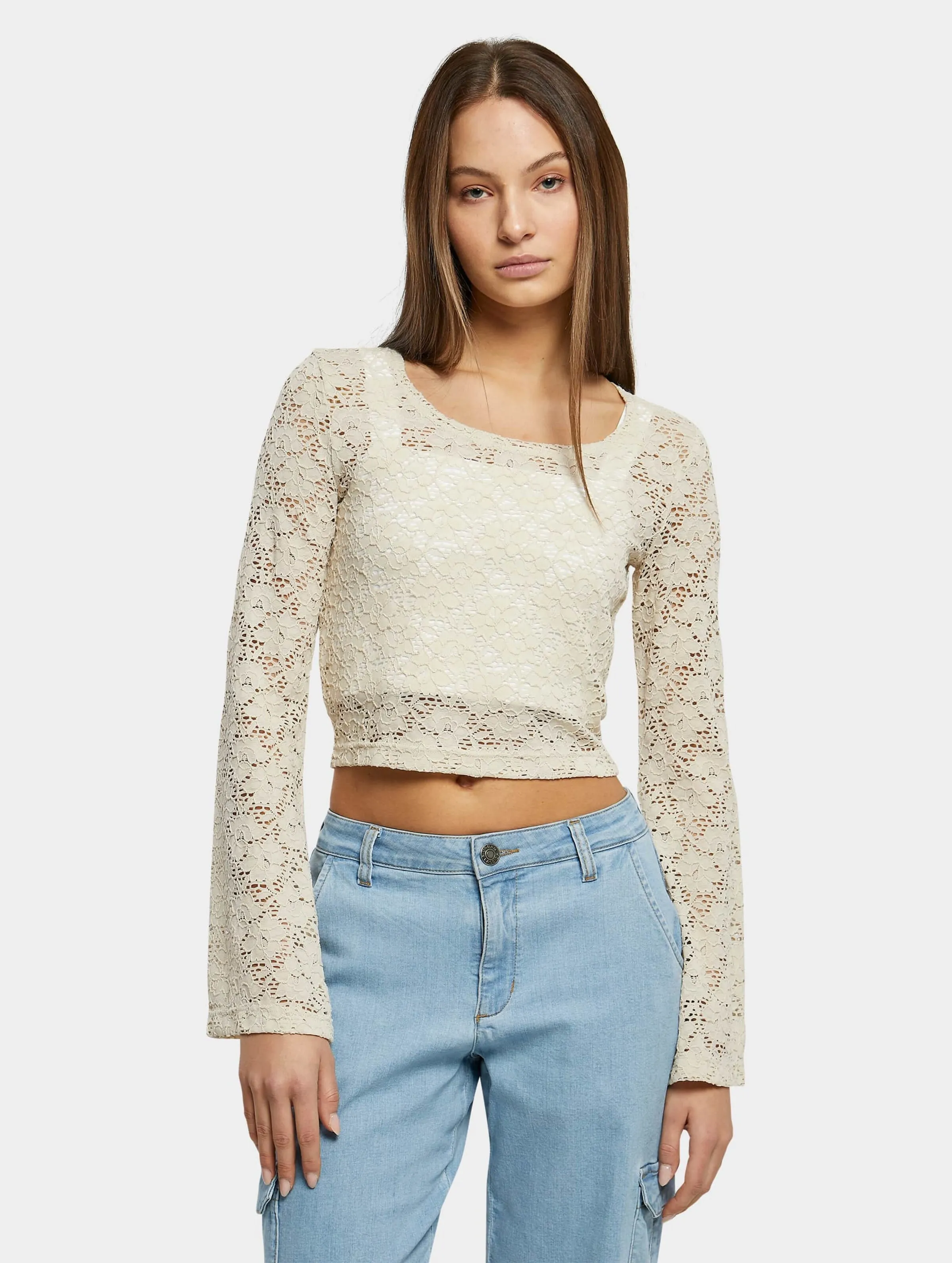 Ladies Cropped Lace