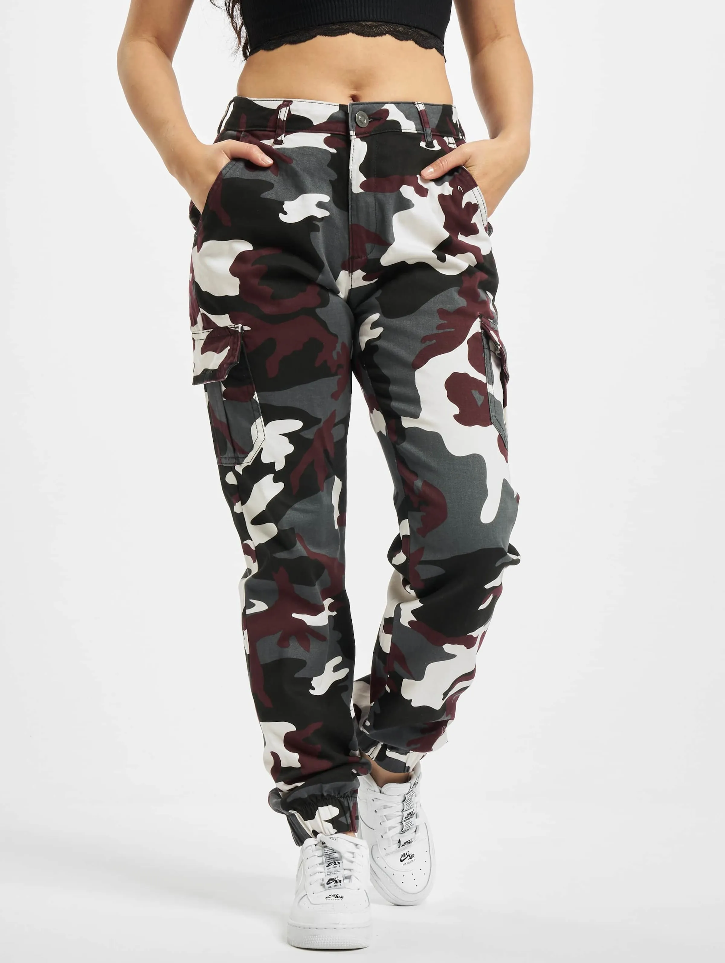 Ladies High Waist Camo