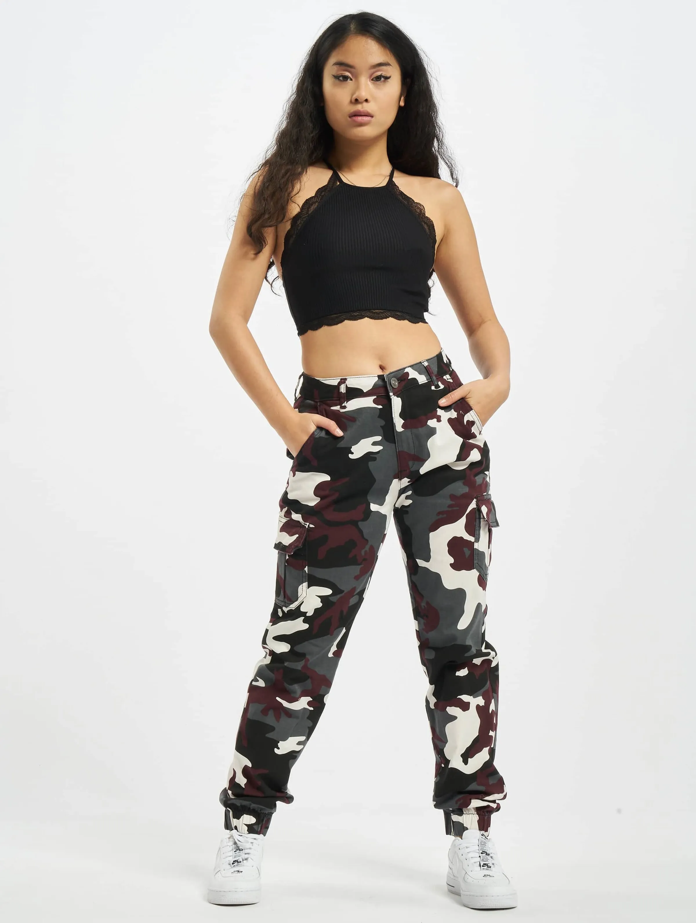Ladies High Waist Camo