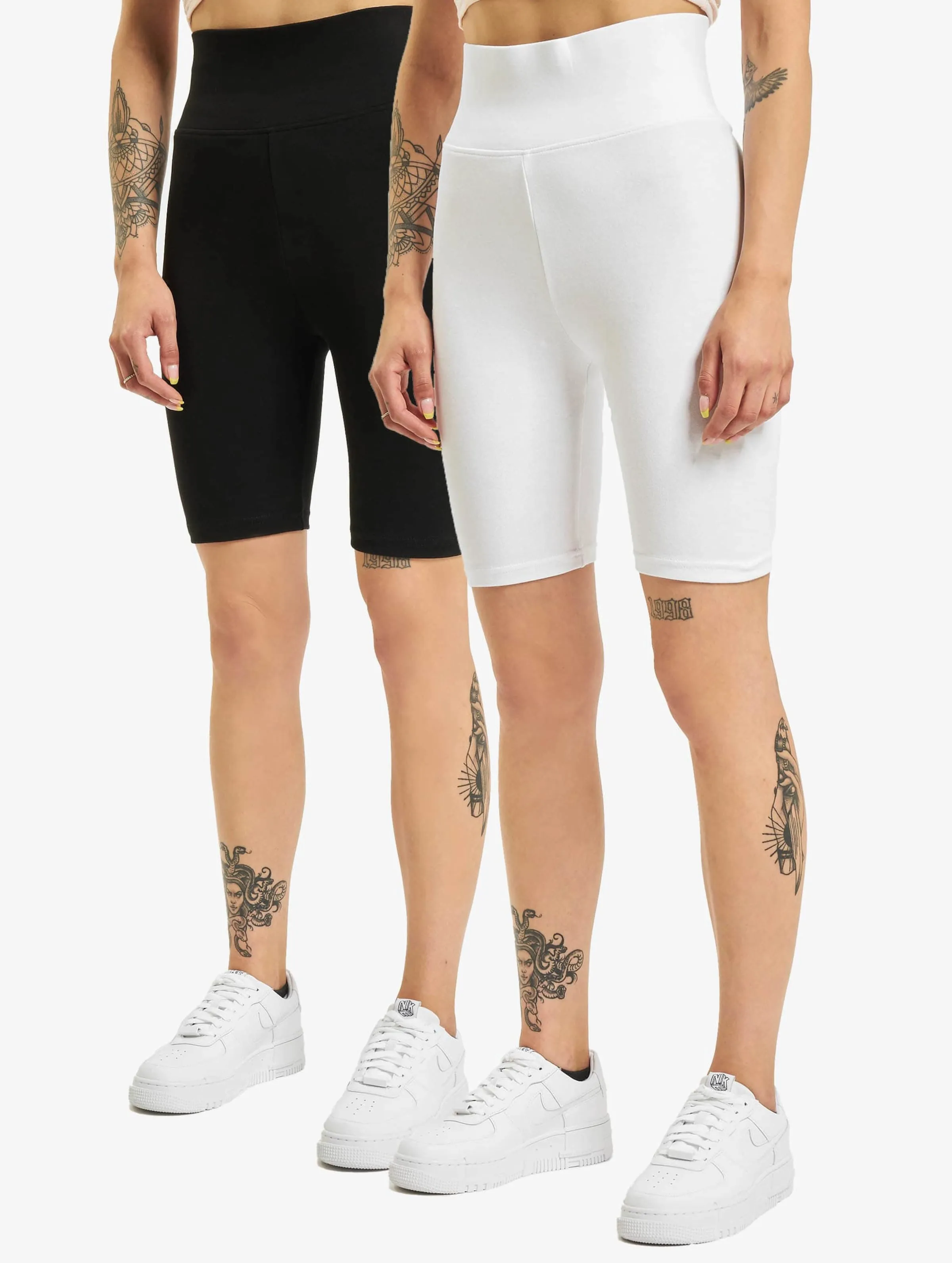 LADIES HIGH WAIST CYCLE 2PACK