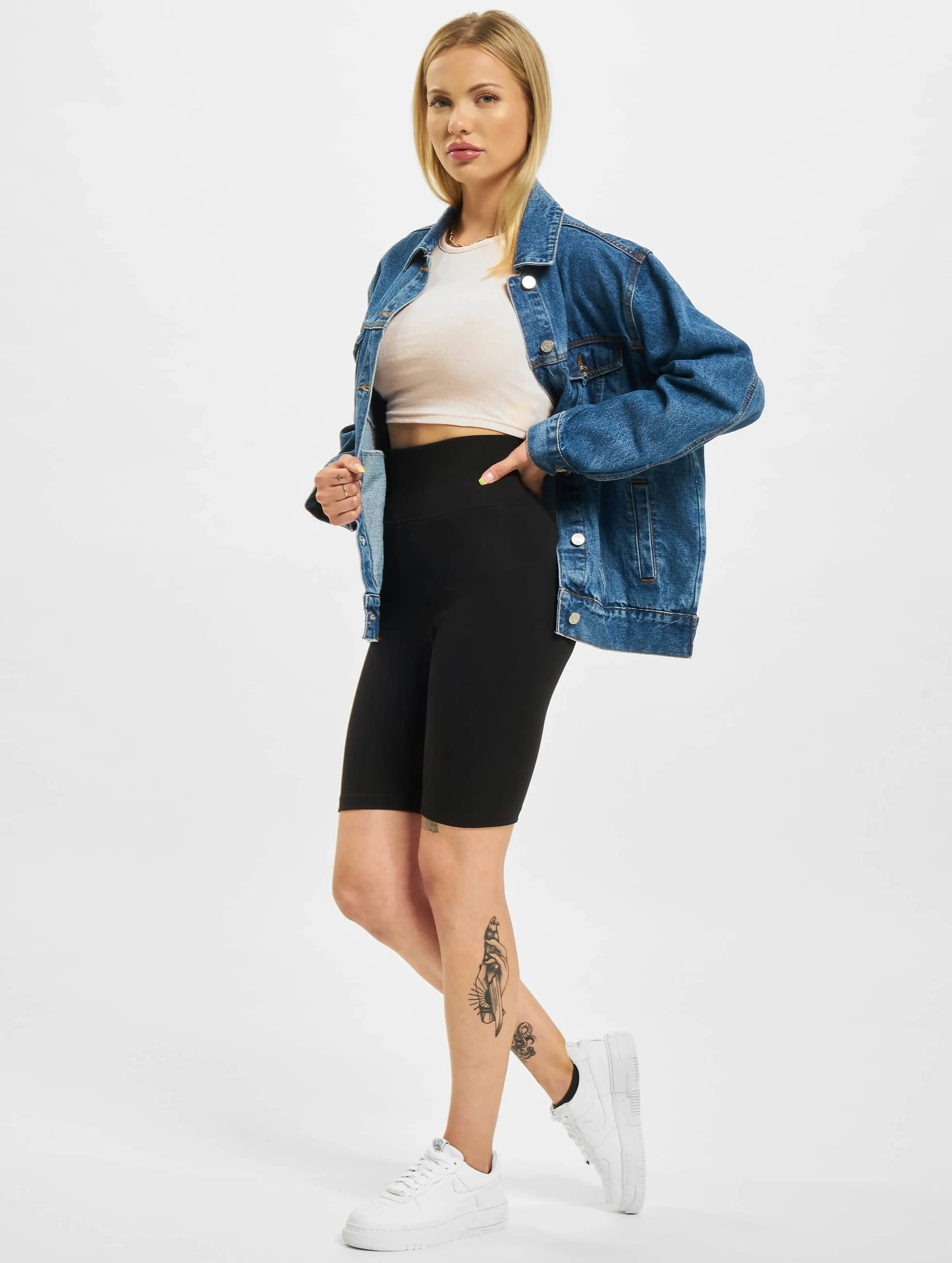 LADIES HIGH WAIST CYCLE 2PACK
