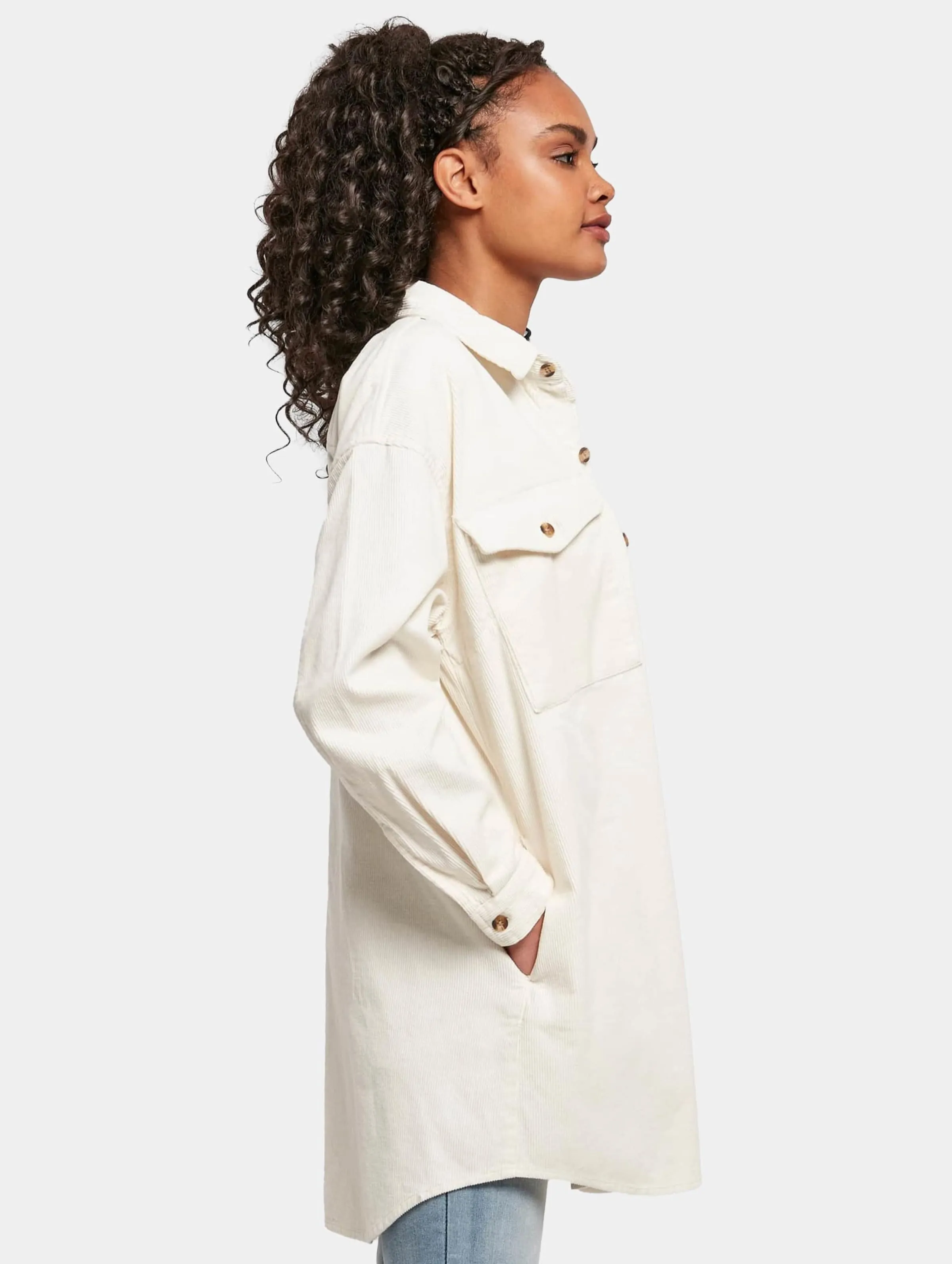 Ladies Long Corduroy