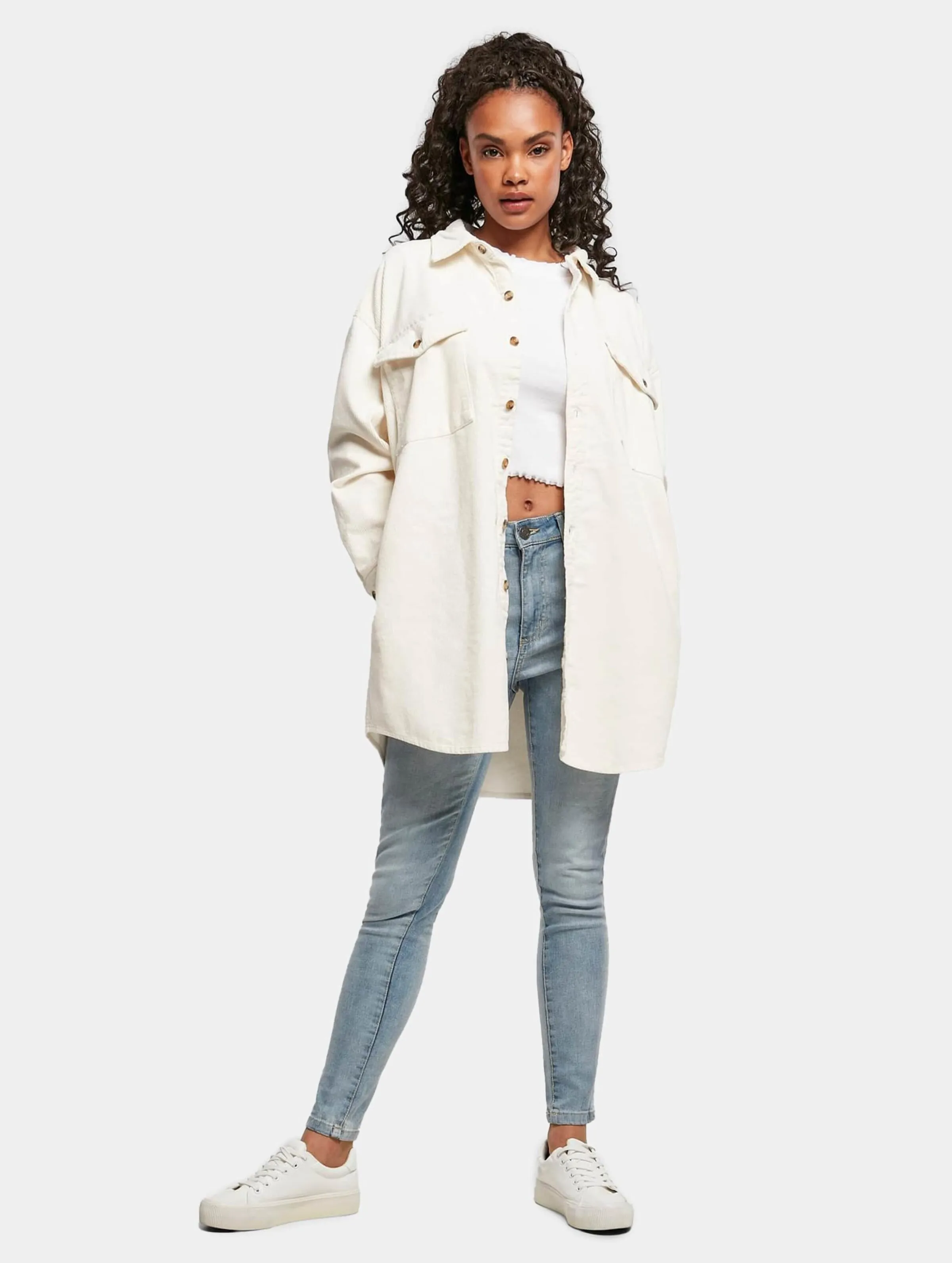 Ladies Long Corduroy
