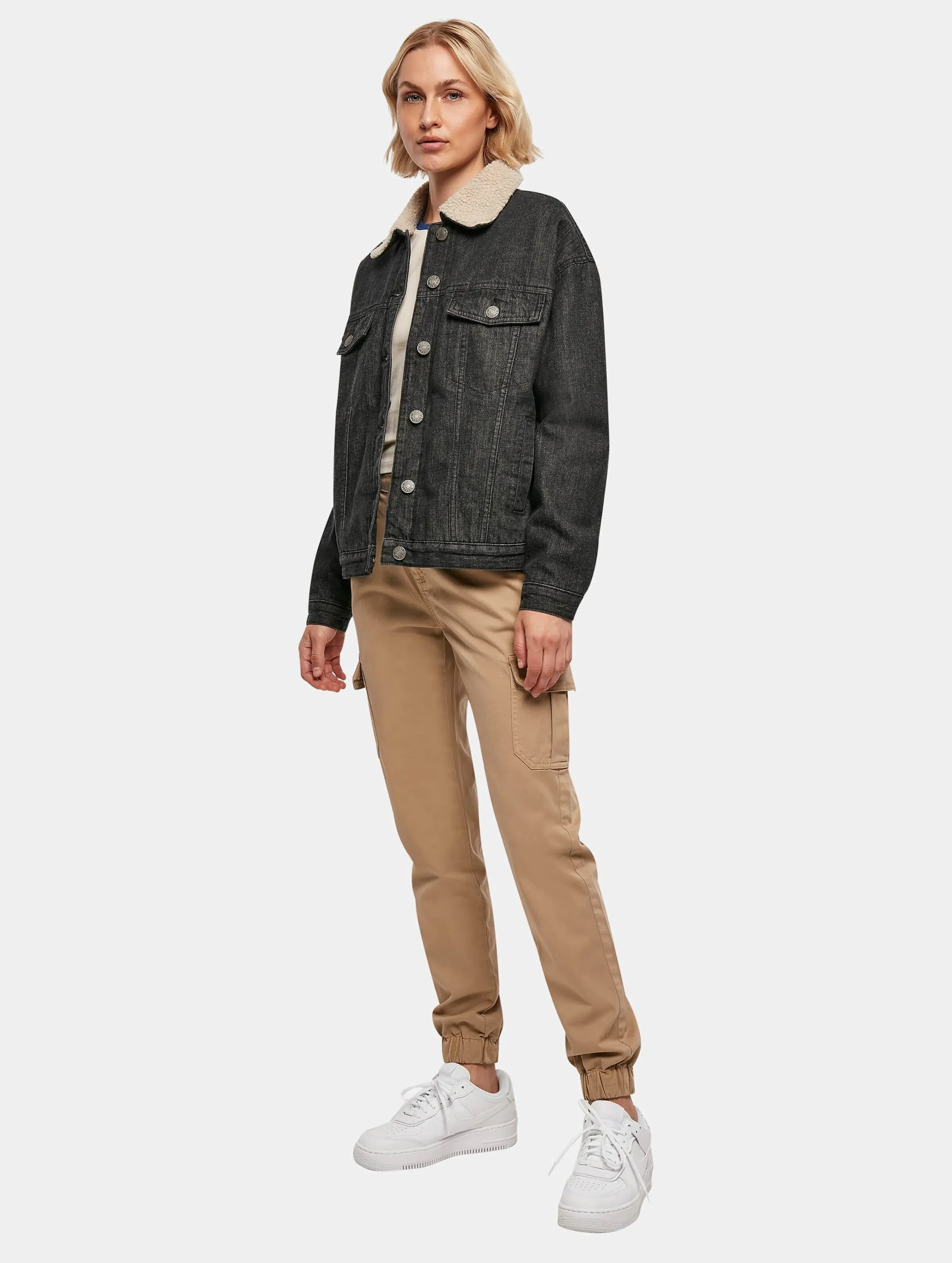 Ladies Oversized Sherpa