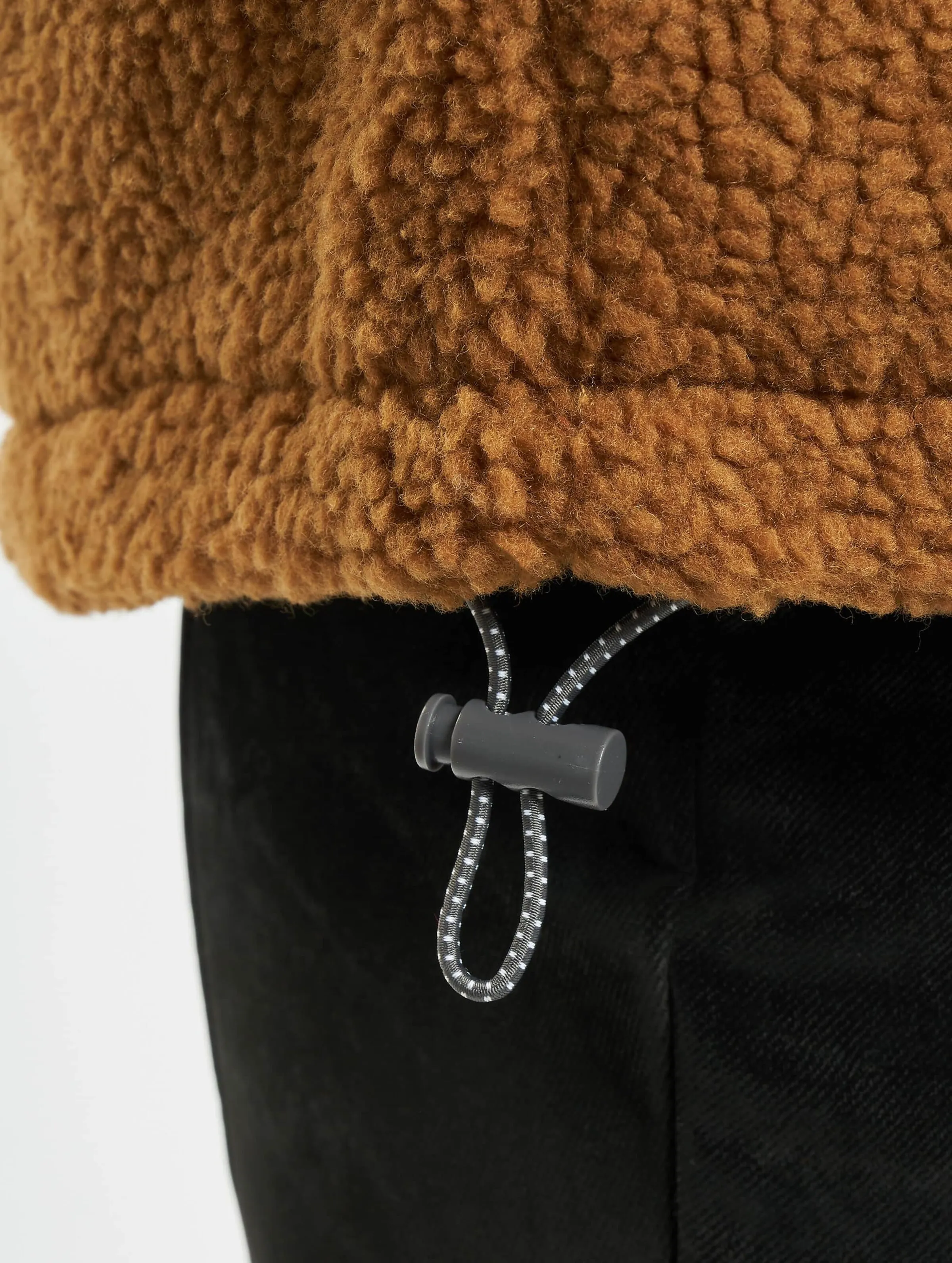 LADIES SHERPA 3TONE PULL OVER