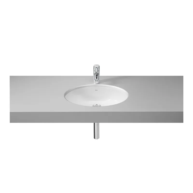 LAVABO DE PORCELANA DE ENCIMERA O BAJO ENCIMERA NEO SELENE  ROCA