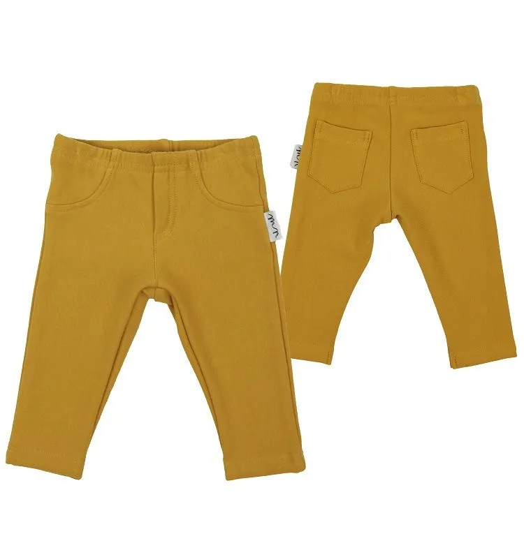 Legging mostaza de niña colección Lili