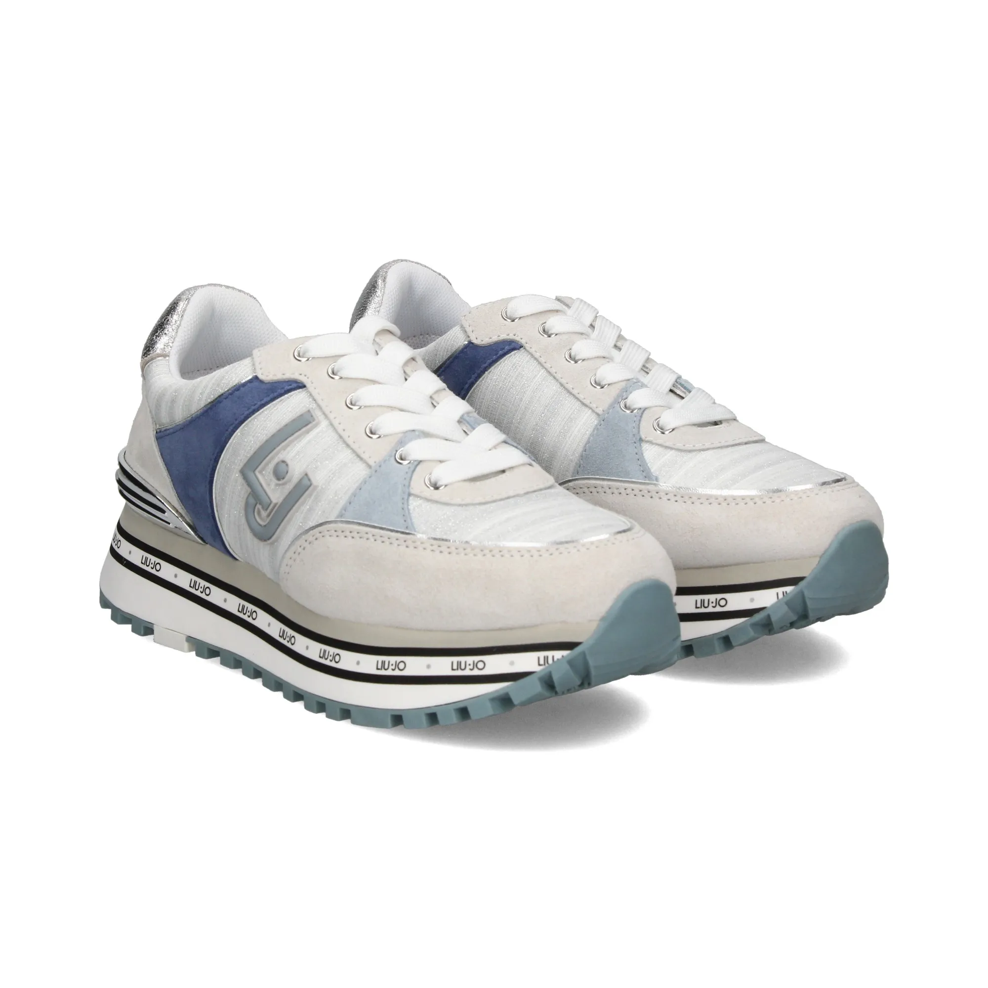 LIU·JO Zapatillas de Hombre S3017 WHITE/TOR