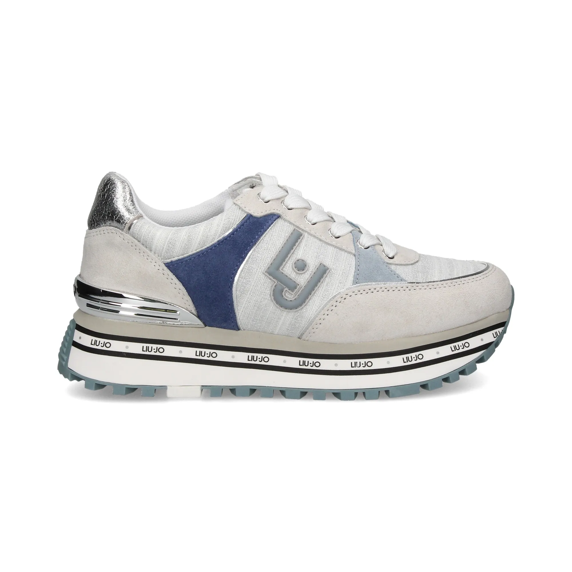 LIU·JO Zapatillas de Hombre S3017 WHITE/TOR