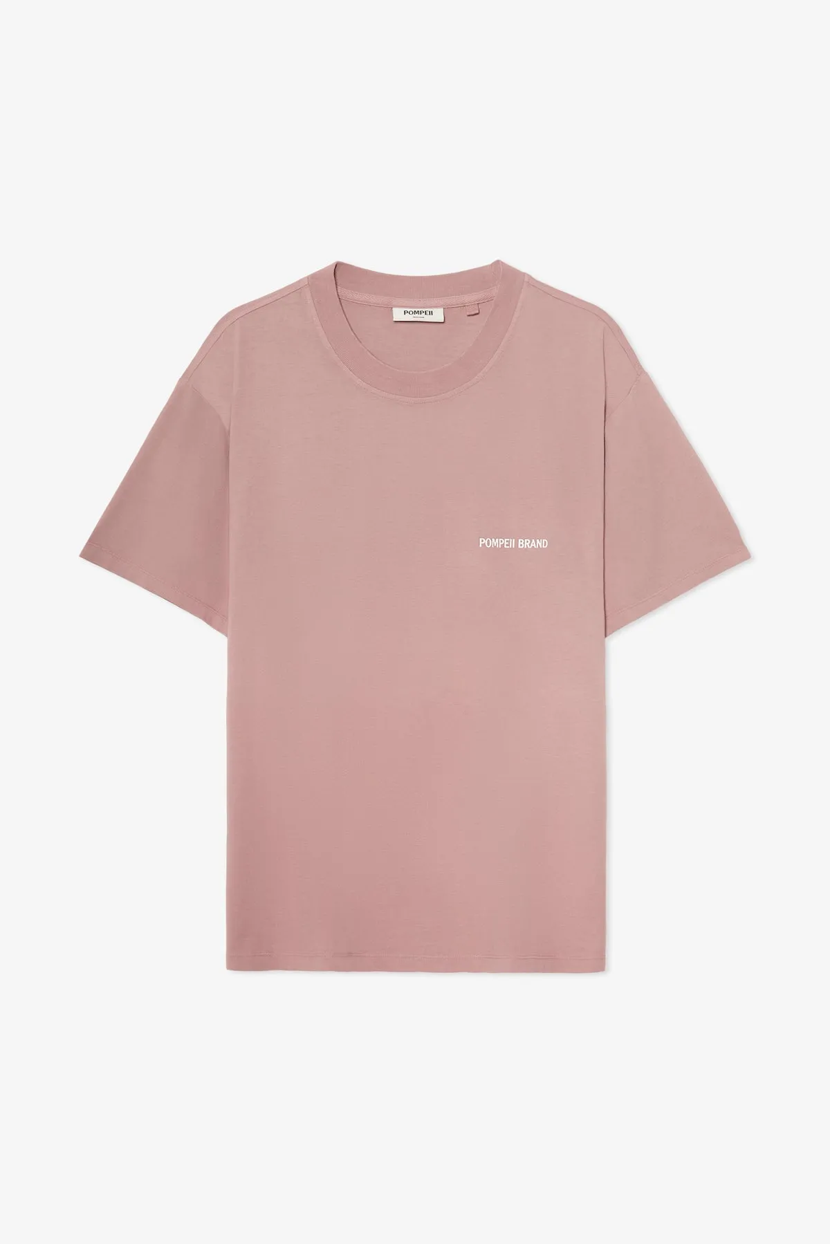 LOGO DARK PINK TEE