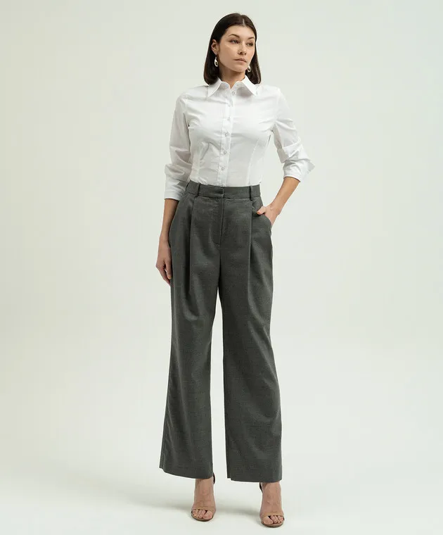 Lou Lou Studio SOLO gray wool pants