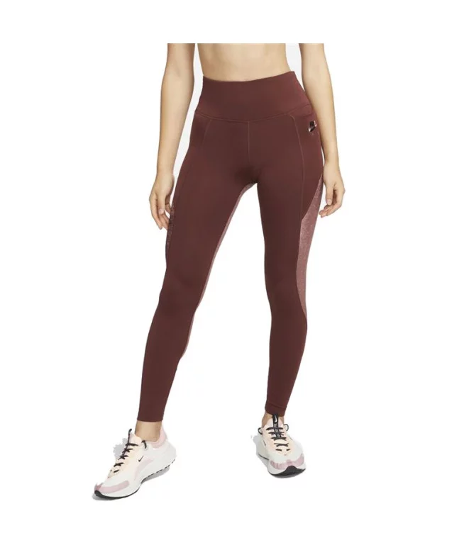 MALLAS DE RUNNING NIKE AIR DRIFIT FAST MUJER BLACK