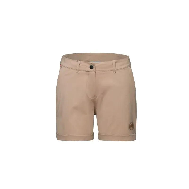 Mammut Runbold Roll Cuff (safari) Pantalones cortos de senderismo para mujer