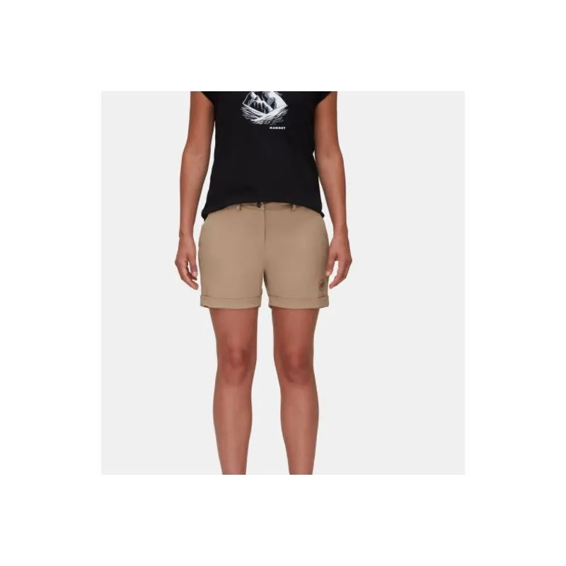 Mammut Runbold Roll Cuff (safari) Pantalones cortos de senderismo para mujer