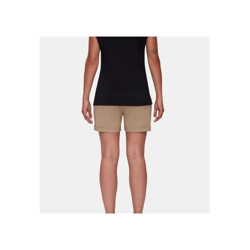 Mammut Runbold Roll Cuff (safari) Pantalones cortos de senderismo para mujer