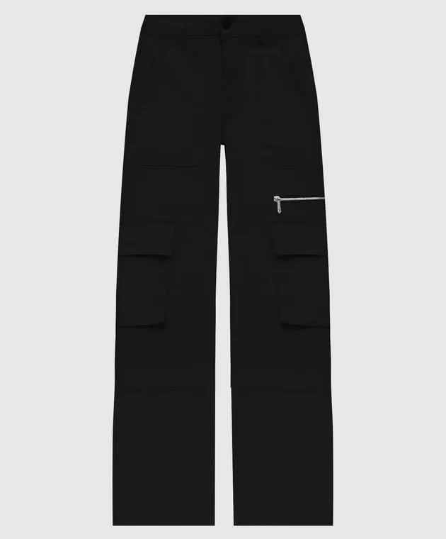Max & Co CREGIO black cargo pants
