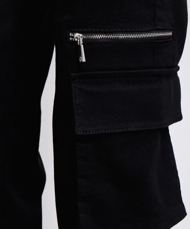 Max & Co CREGIO black cargo pants