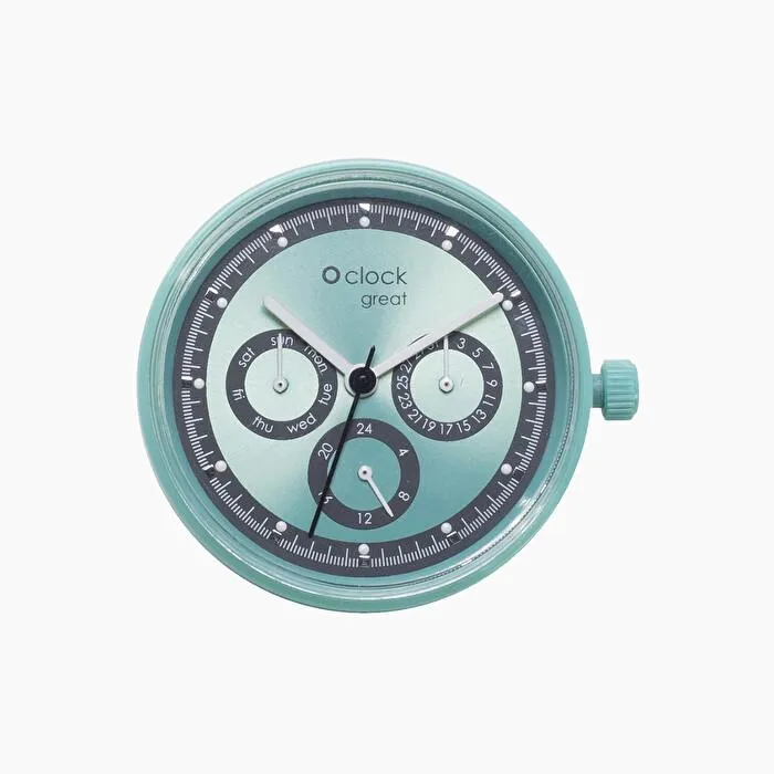 Mecanismo racing verde O clock great