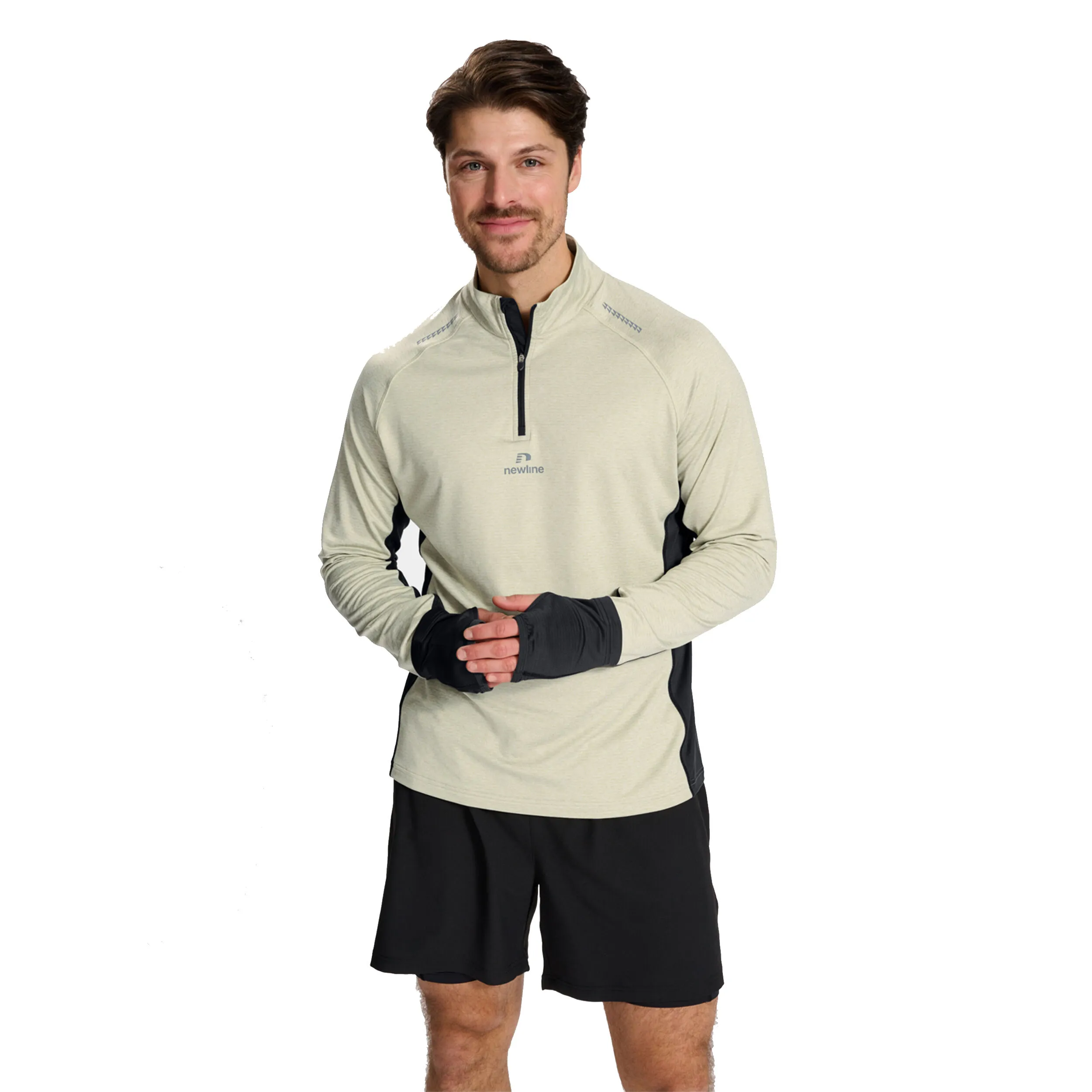 MESA HALFZIP TOP DE RUNNING HOMBRES