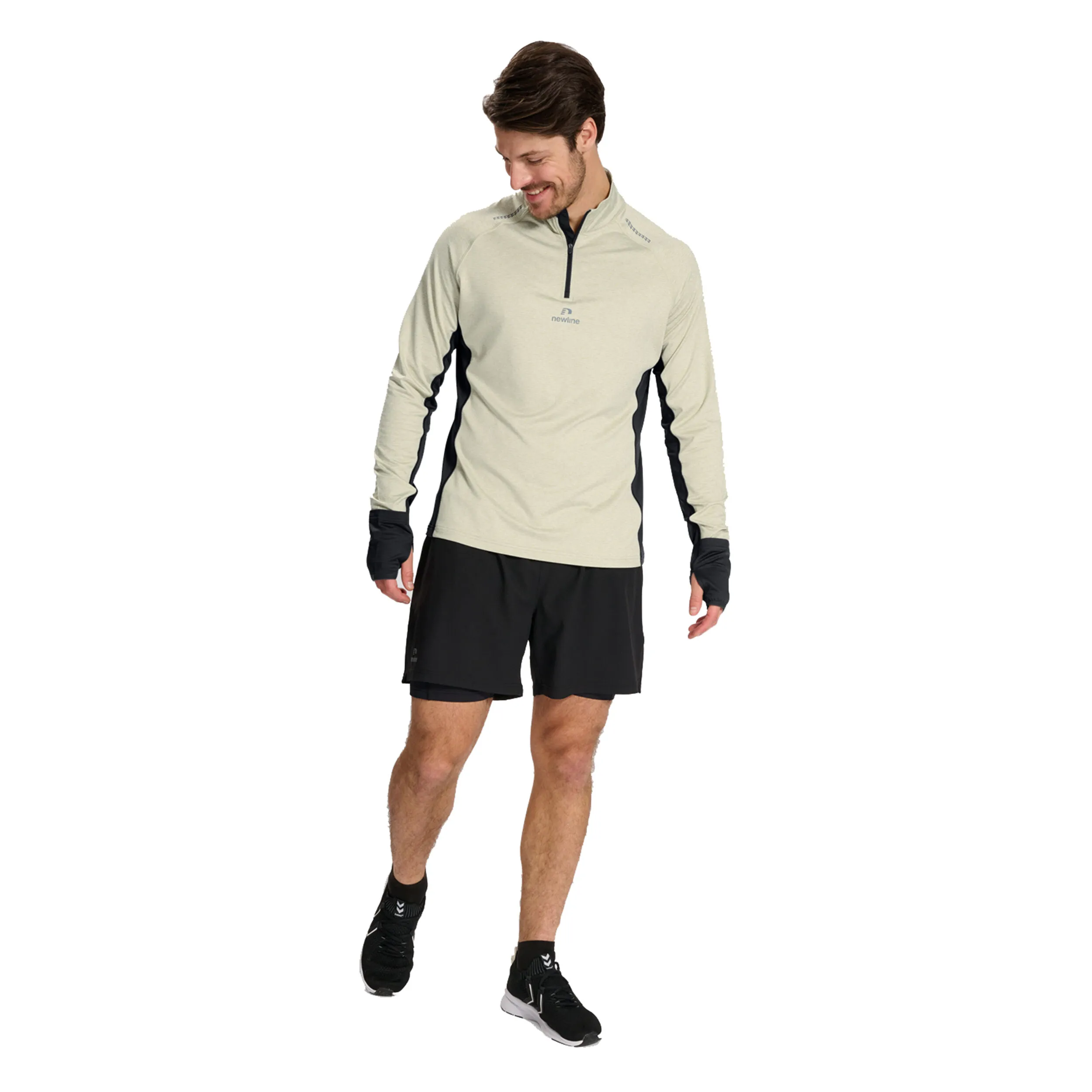 MESA HALFZIP TOP DE RUNNING HOMBRES