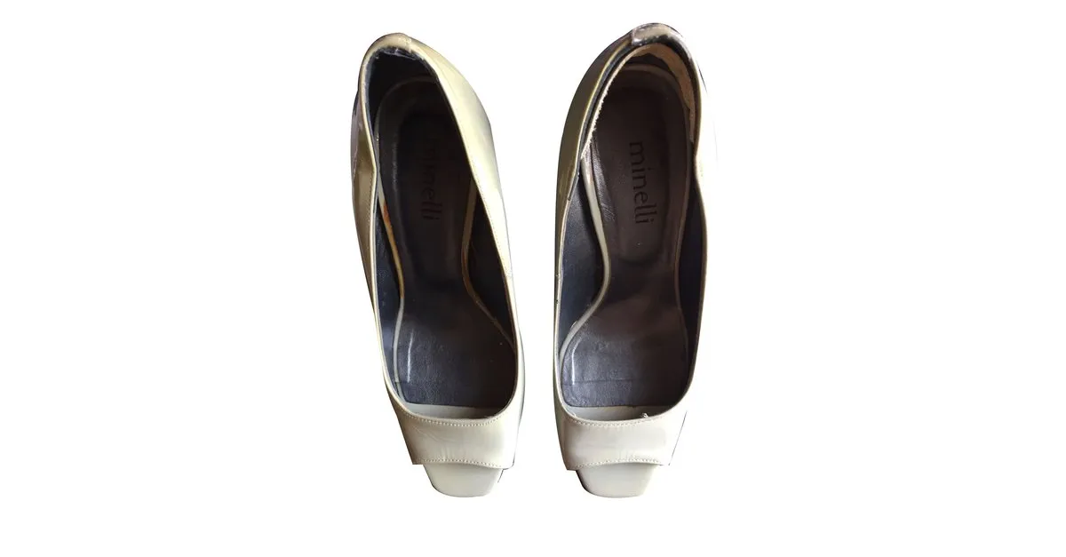 Minelli Tacones Gris 