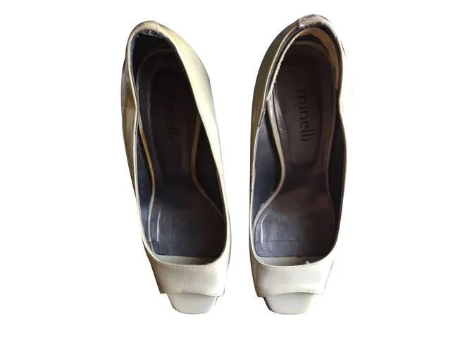 Minelli Tacones Gris 