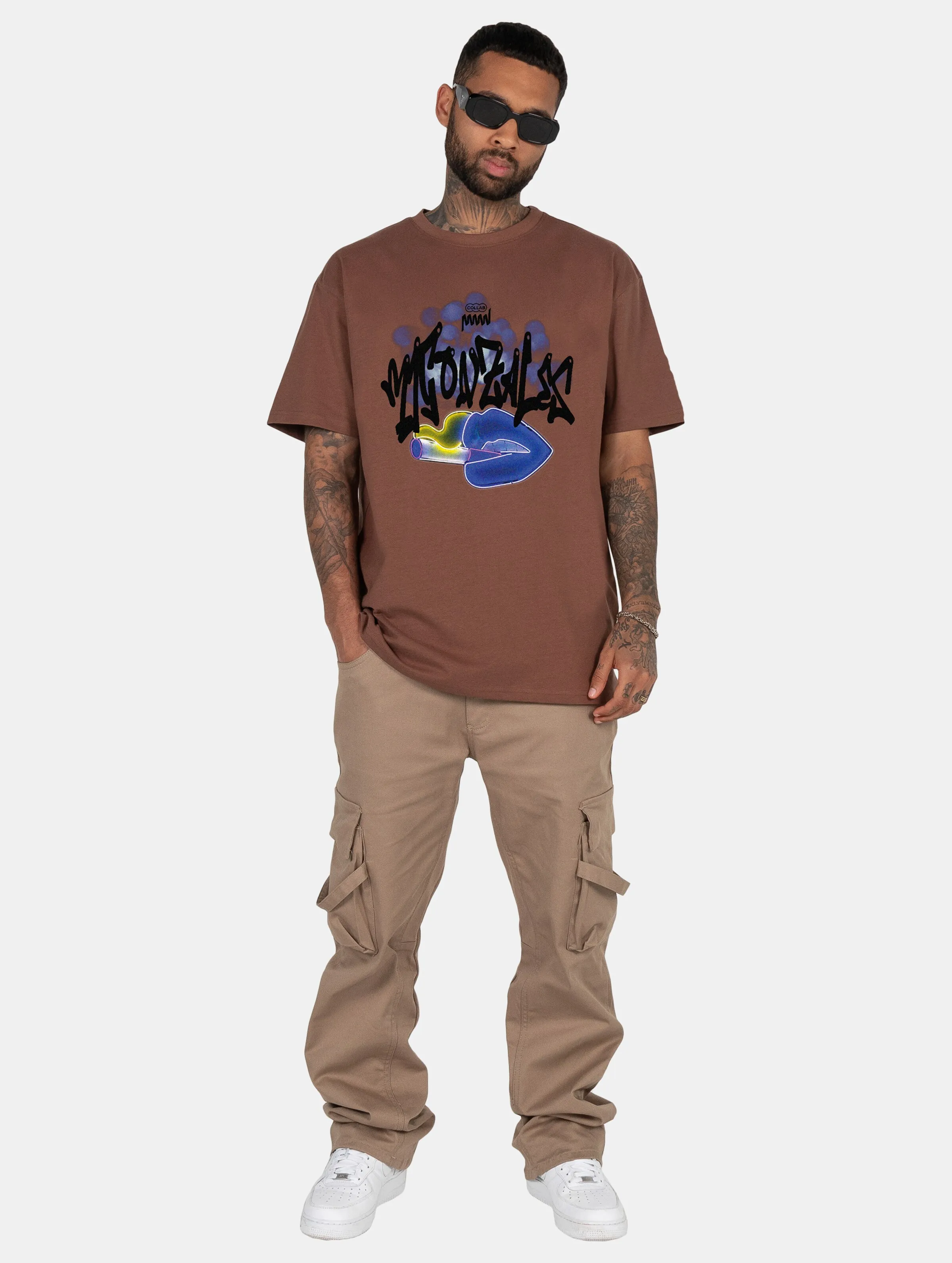 MJ Gonzales Kiss x Heavy Oversized Tee