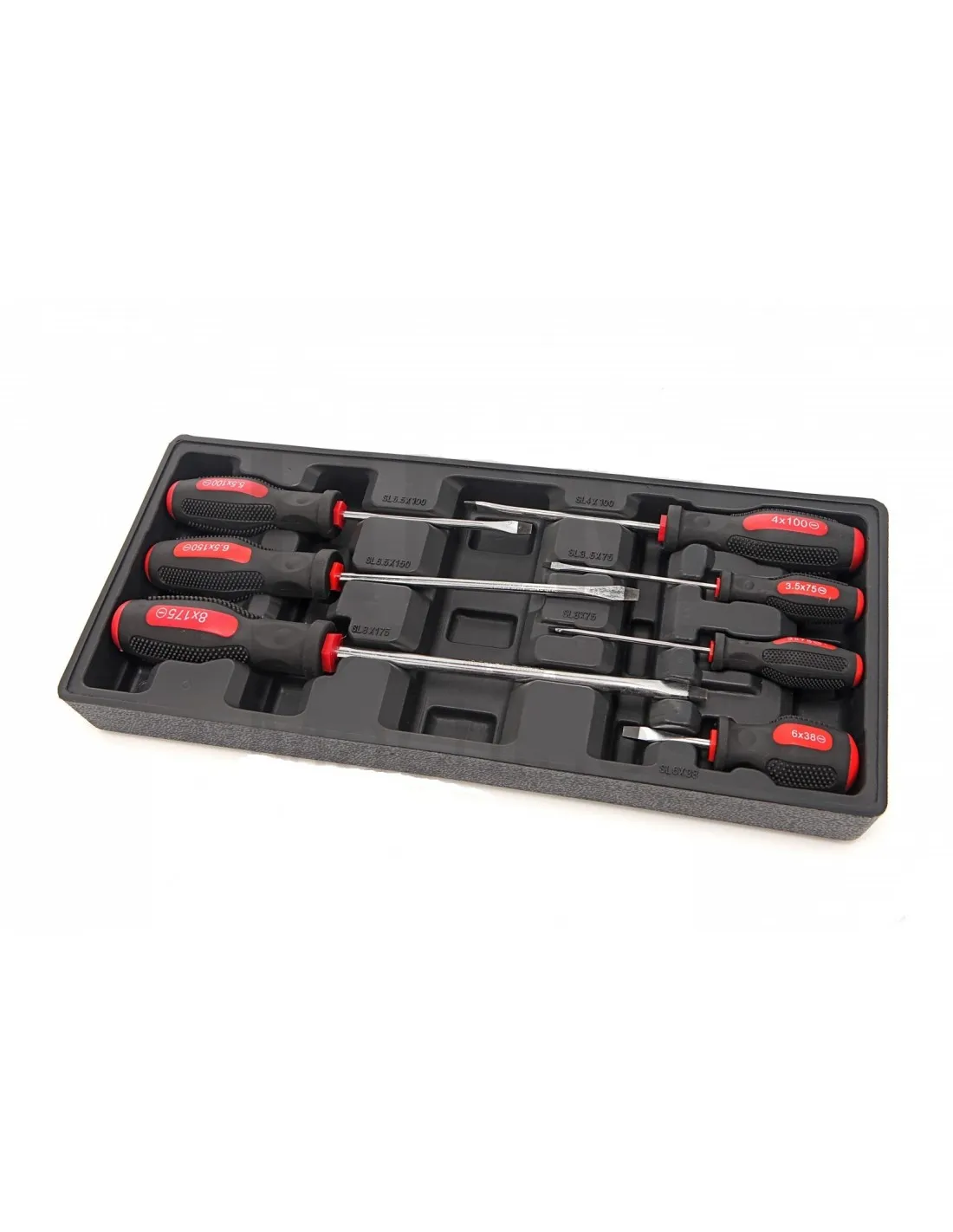 MODULO DE 7 DESTORNILLADORES PLANOS