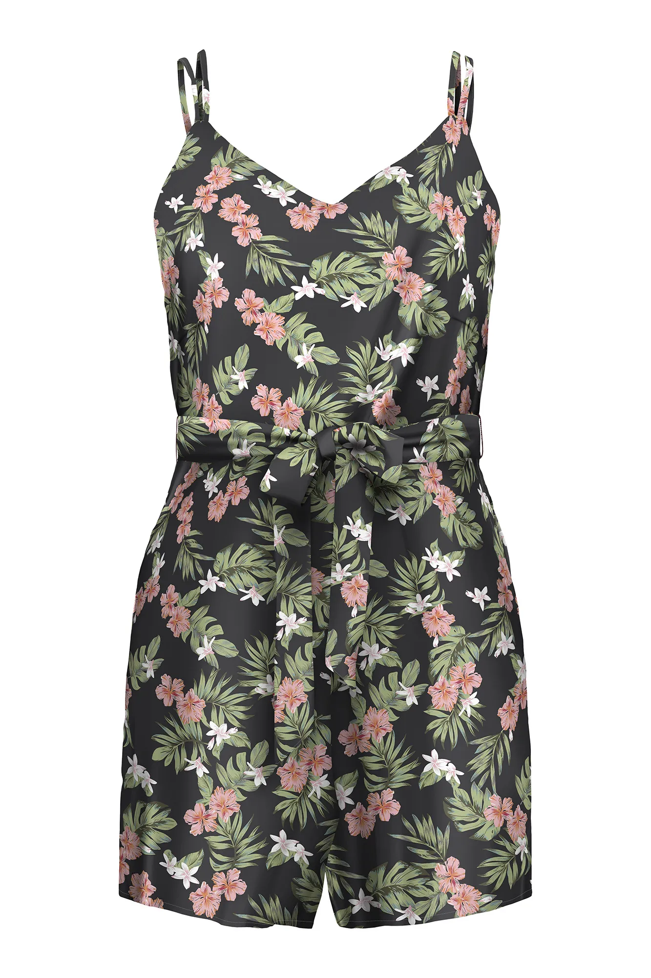 Mono corto estampado tirantes