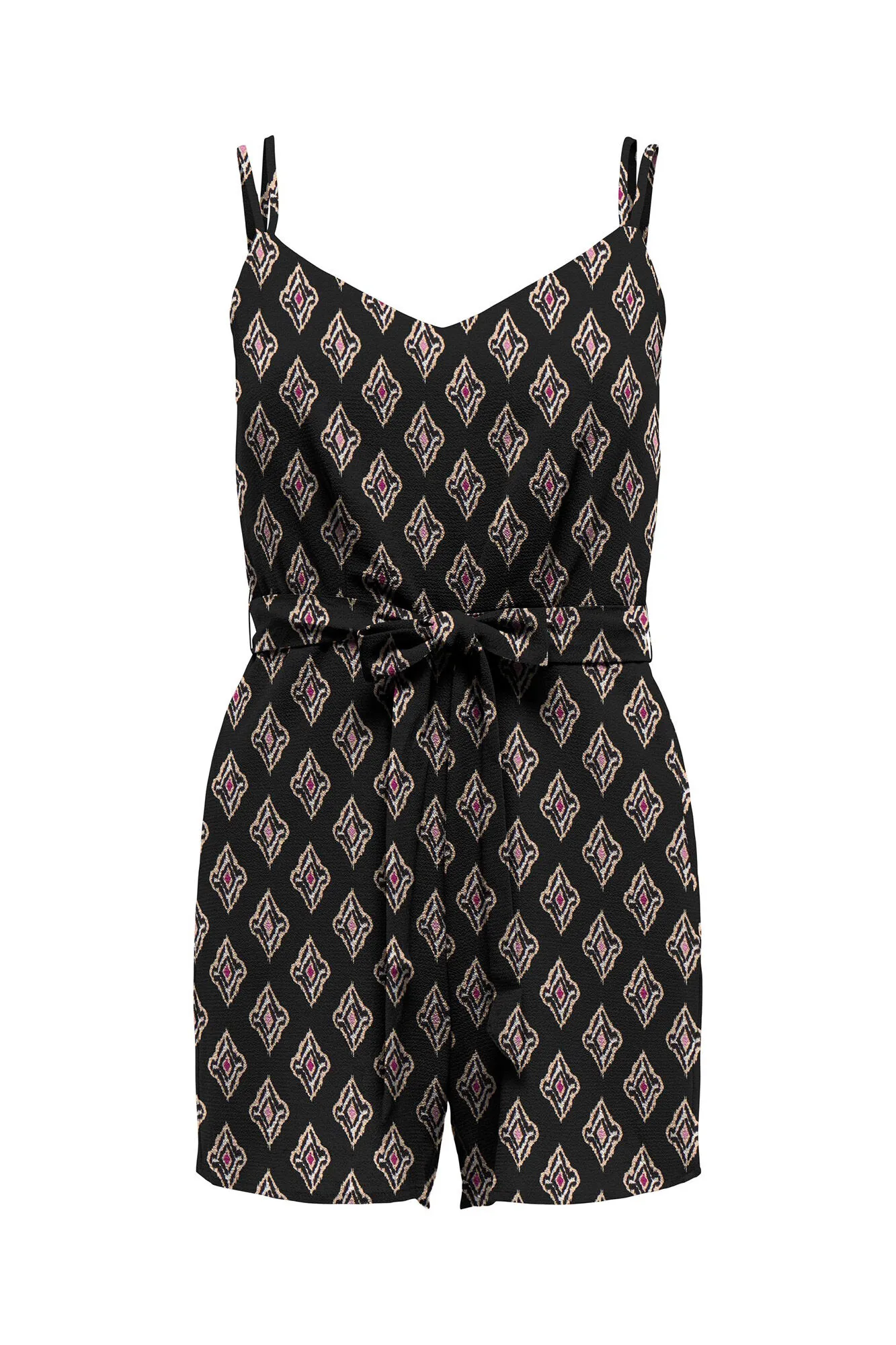 Mono corto estampado tirantes