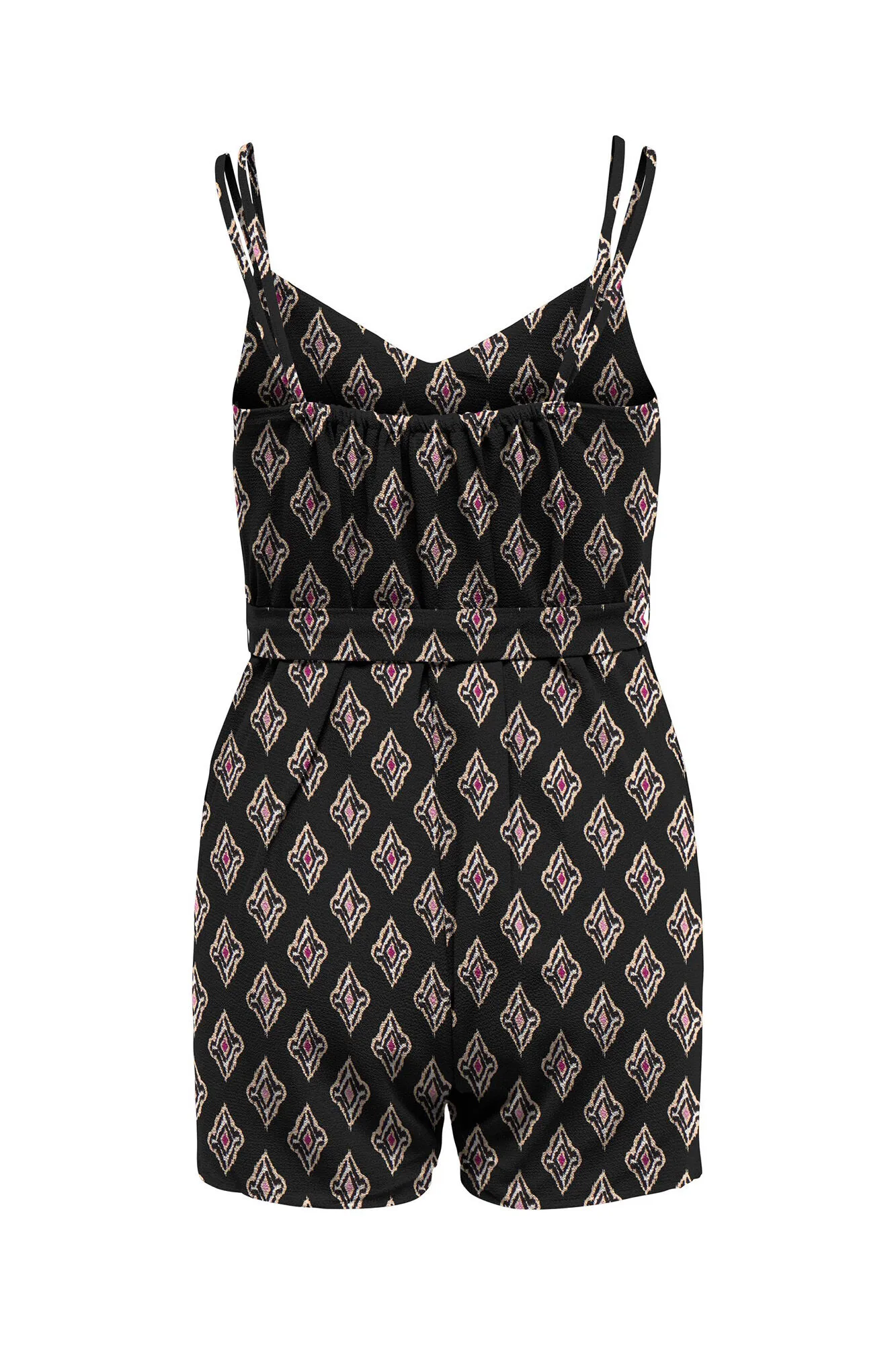 Mono corto estampado tirantes