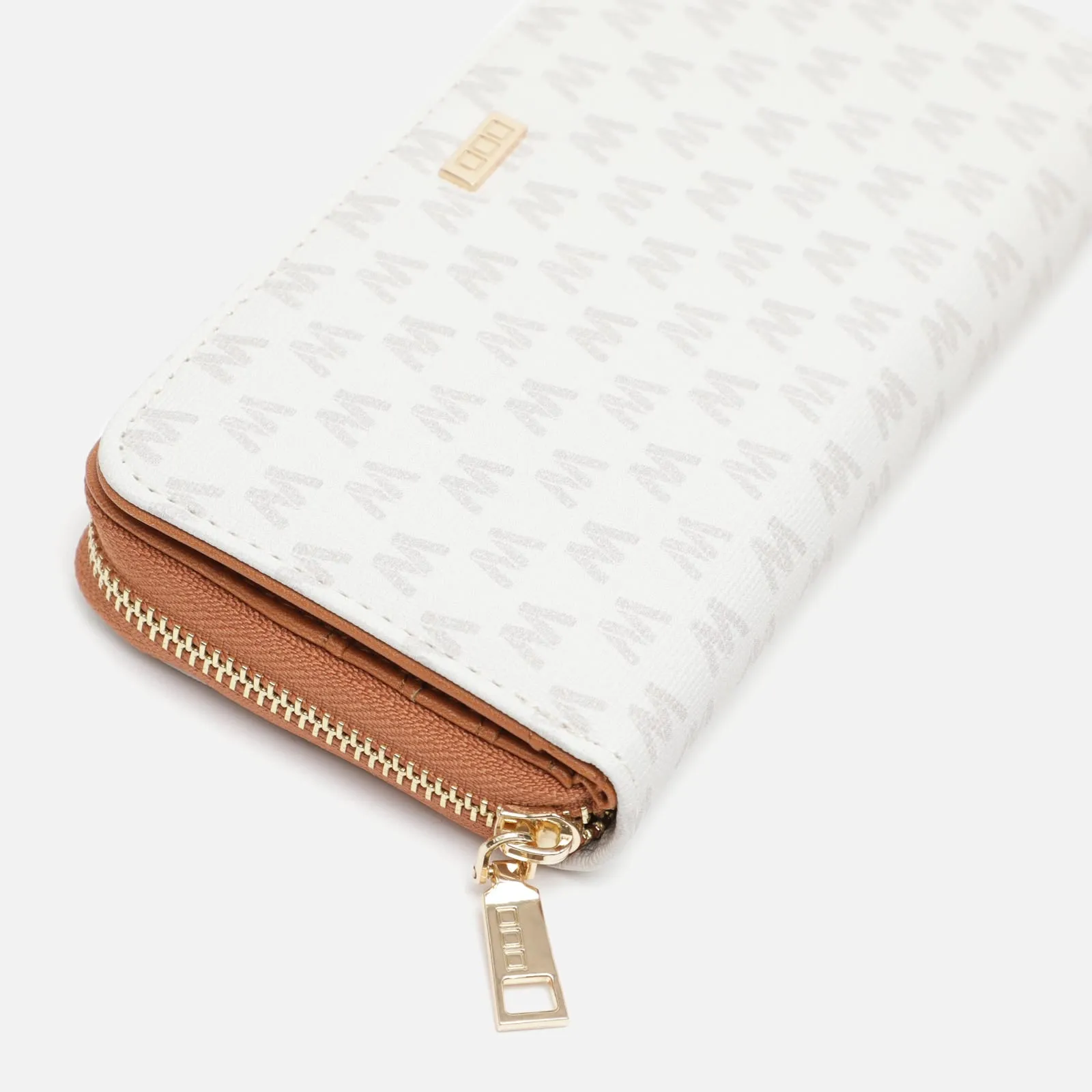 Monogram monedero grande con estampado monogram