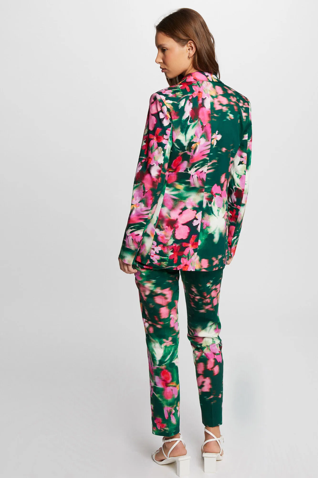 Morgan Pantalón ajustado estampado