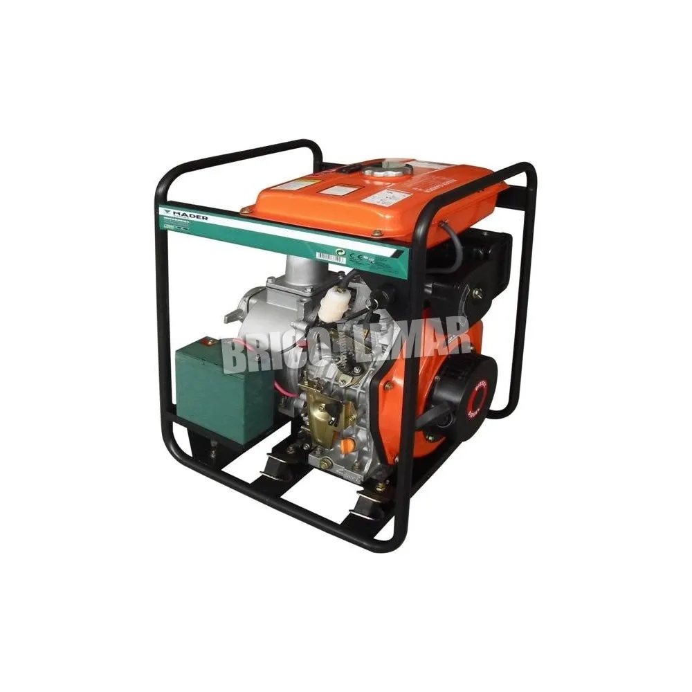 Motobomba diesel 4T 296cc 3.3HP 3