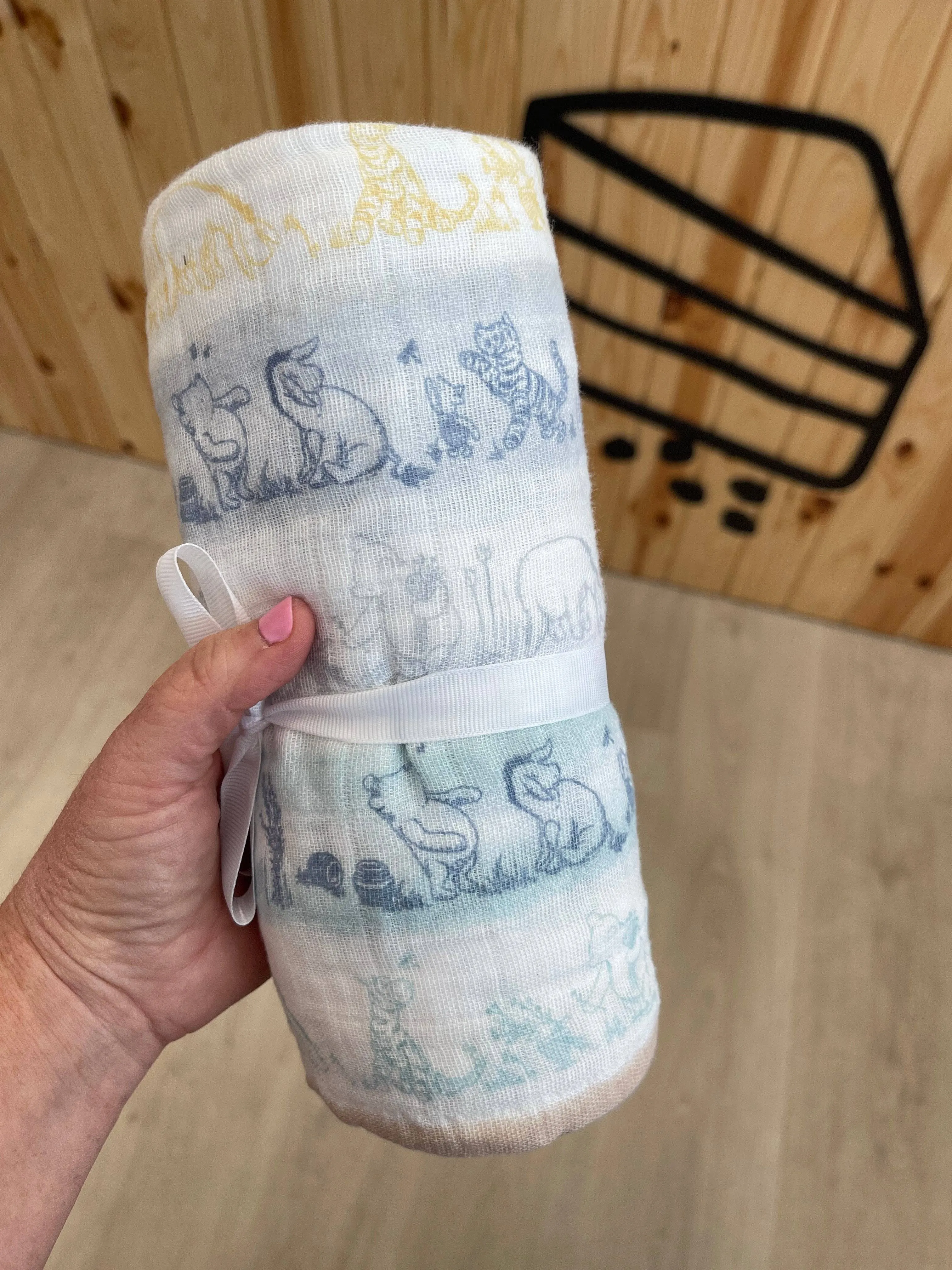 Muselina Algodón Orgánico Winnie The Pooh Vintage