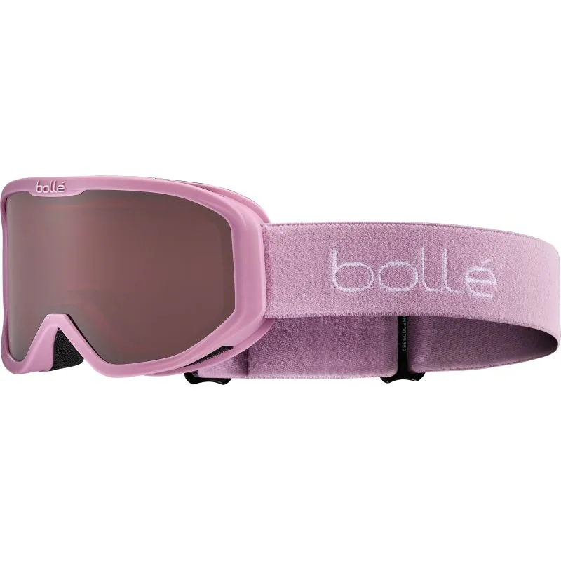 MáSCARA DE ESQUí BOLLé INUK (NEGRO MENTA MATE ROSADO BRONCE) NIñOS  CAT. 3