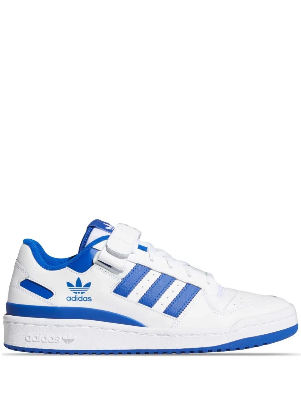 N373O Tenis Adidas Forum Low White Royal Blue