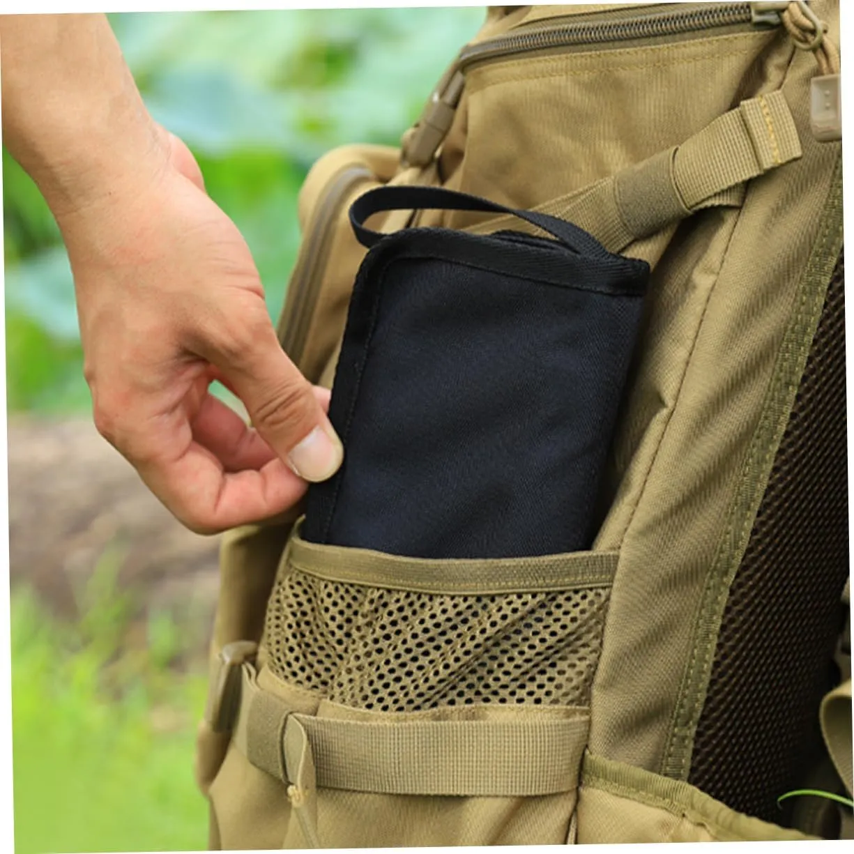 NAMOARLY Taburete Portátil para Camping y Silla Ultra Ligera para Viajes Excursiones y Actividades Al Aire Libre