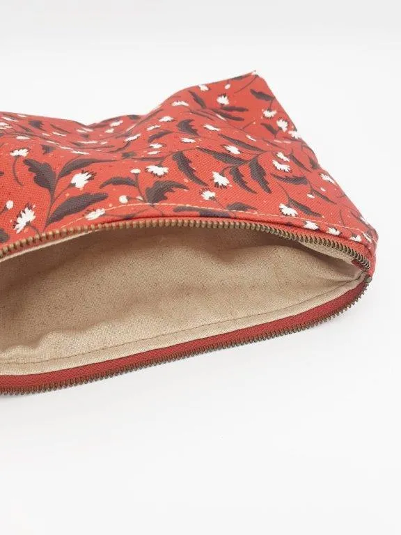 Neceser estampado tapicería reciclada